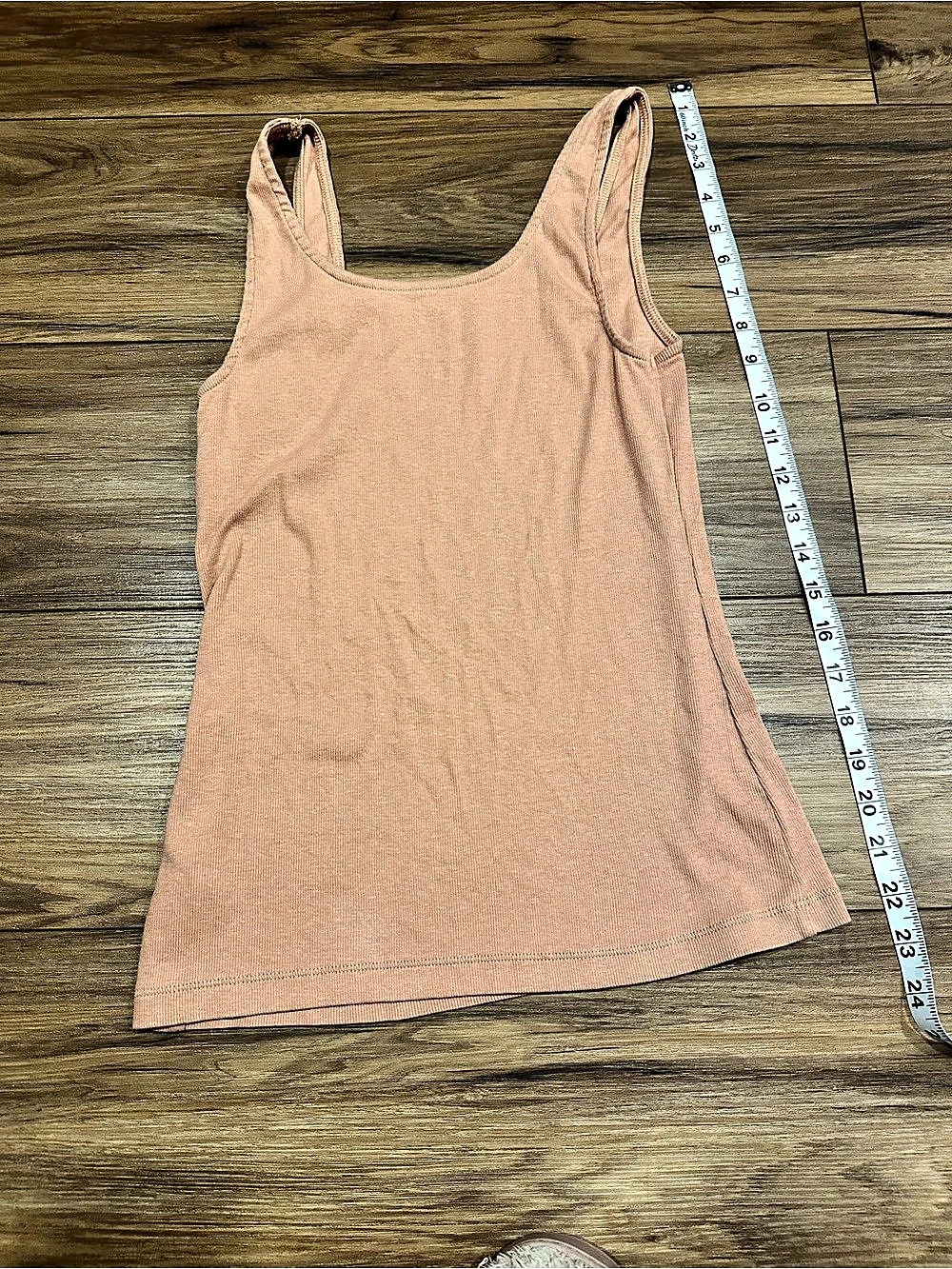 a new day Pink nude color Ribbed Tank Top - Picture 3 of 4